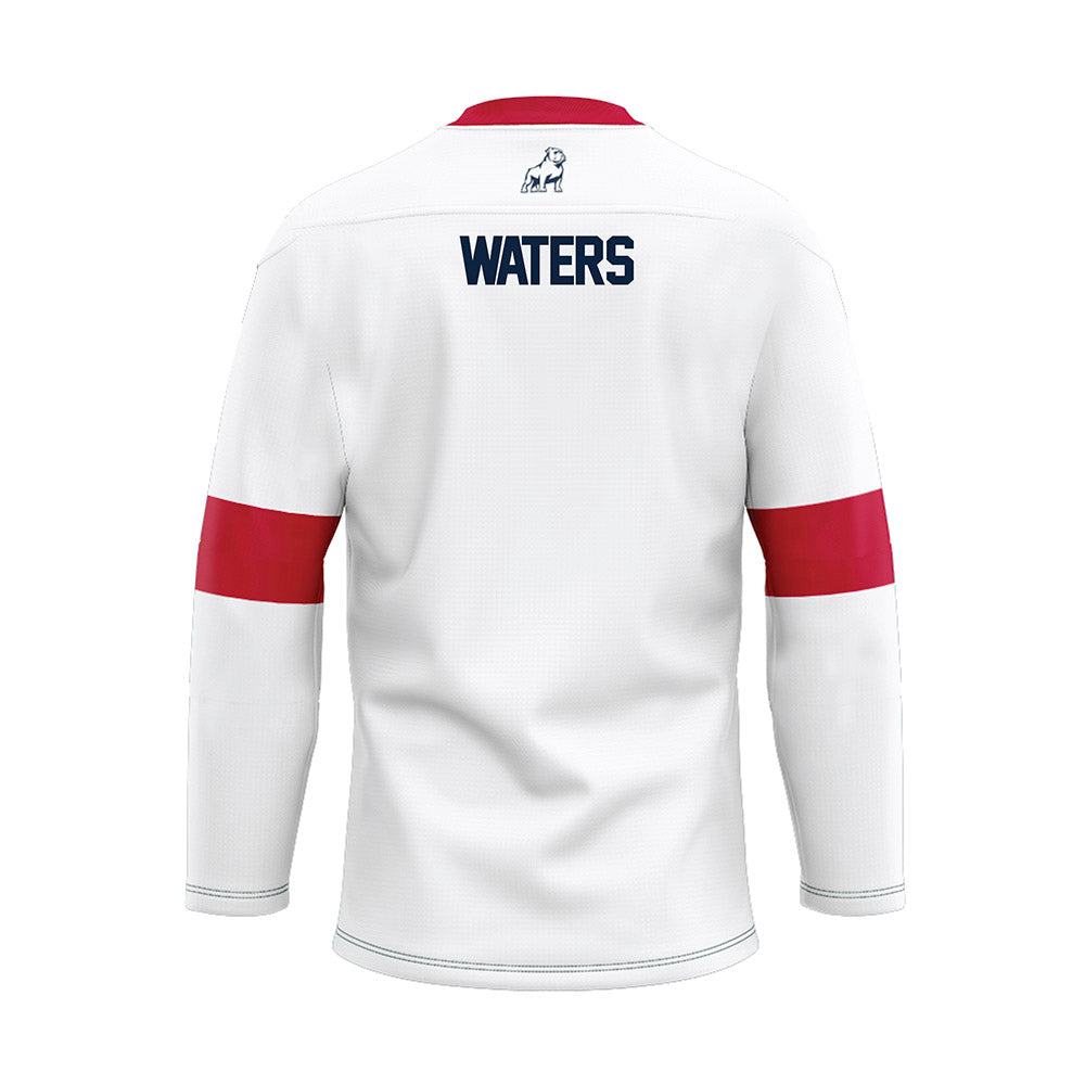 Samford - NCAA Cheerleading : Mamie Waters - White Hockey Jersey-1