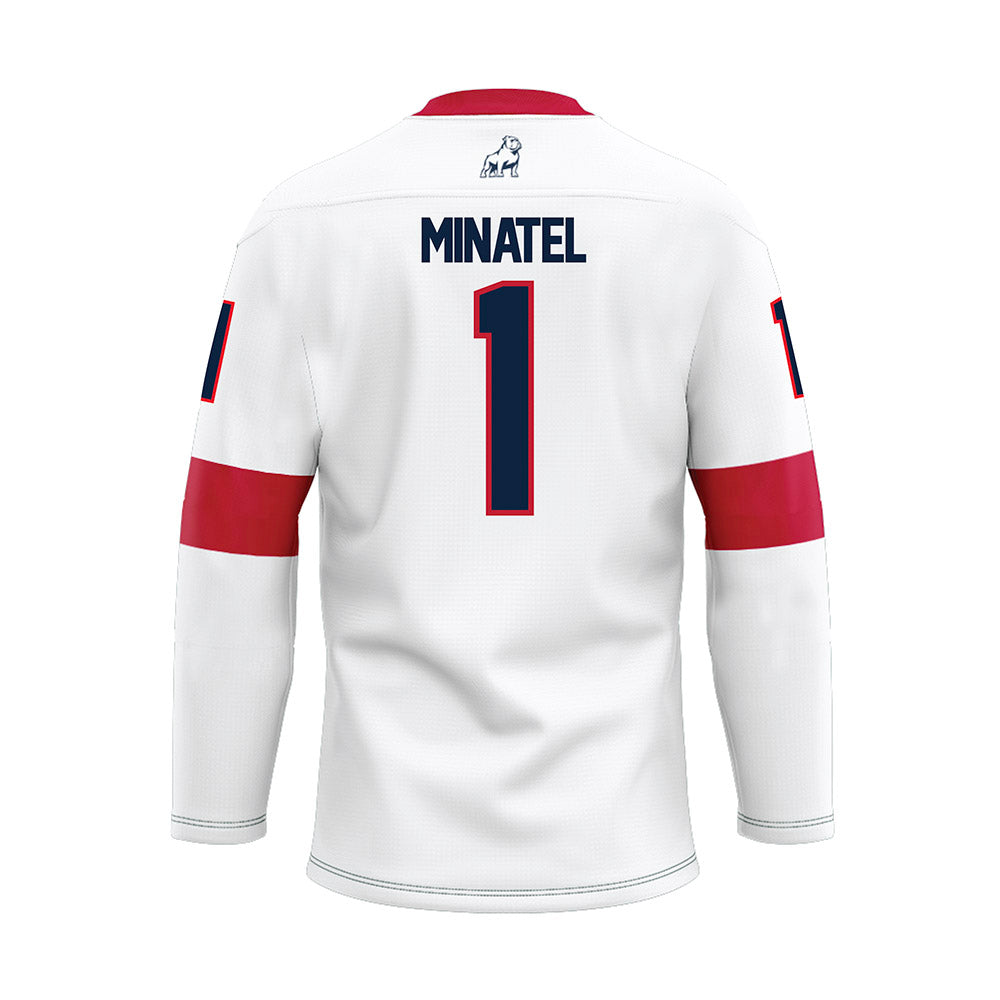 Samford - NCAA Women's Volleyball : Carly Minatel - White Hockey Jersey-1