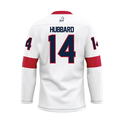 Samford - NCAA Softball : Joi Hubbard - White Hockey Jersey-1