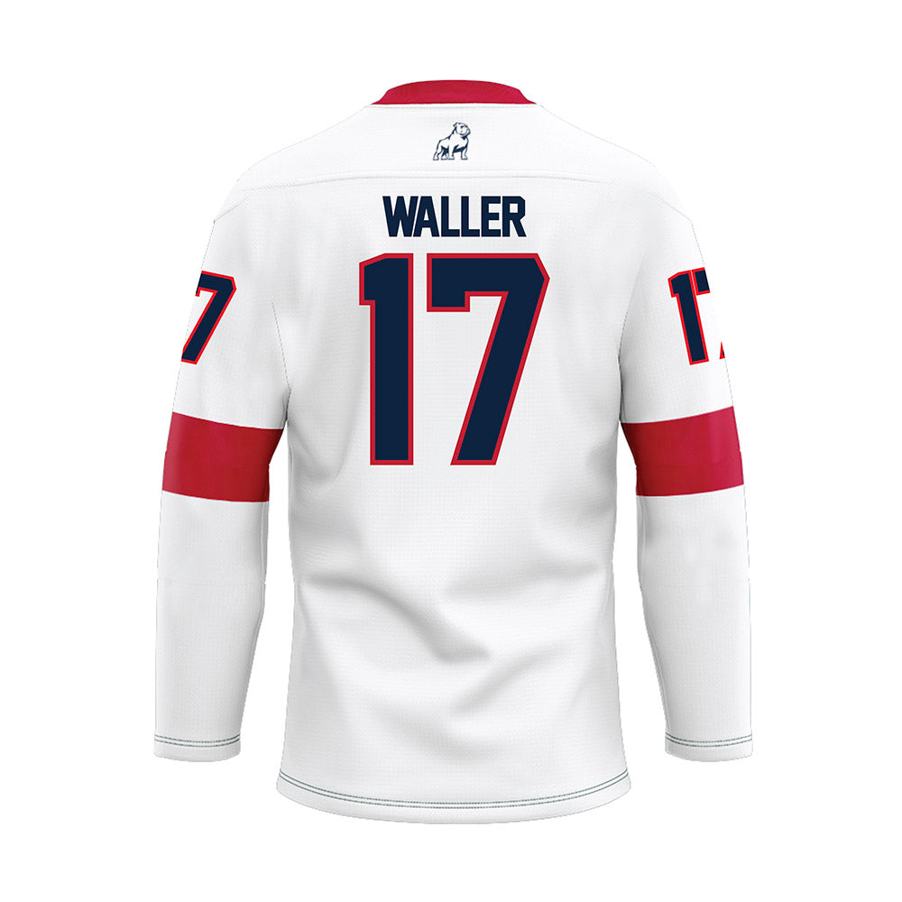 Samford - NCAA Football : Maddox Waller - White Hockey Jersey-1