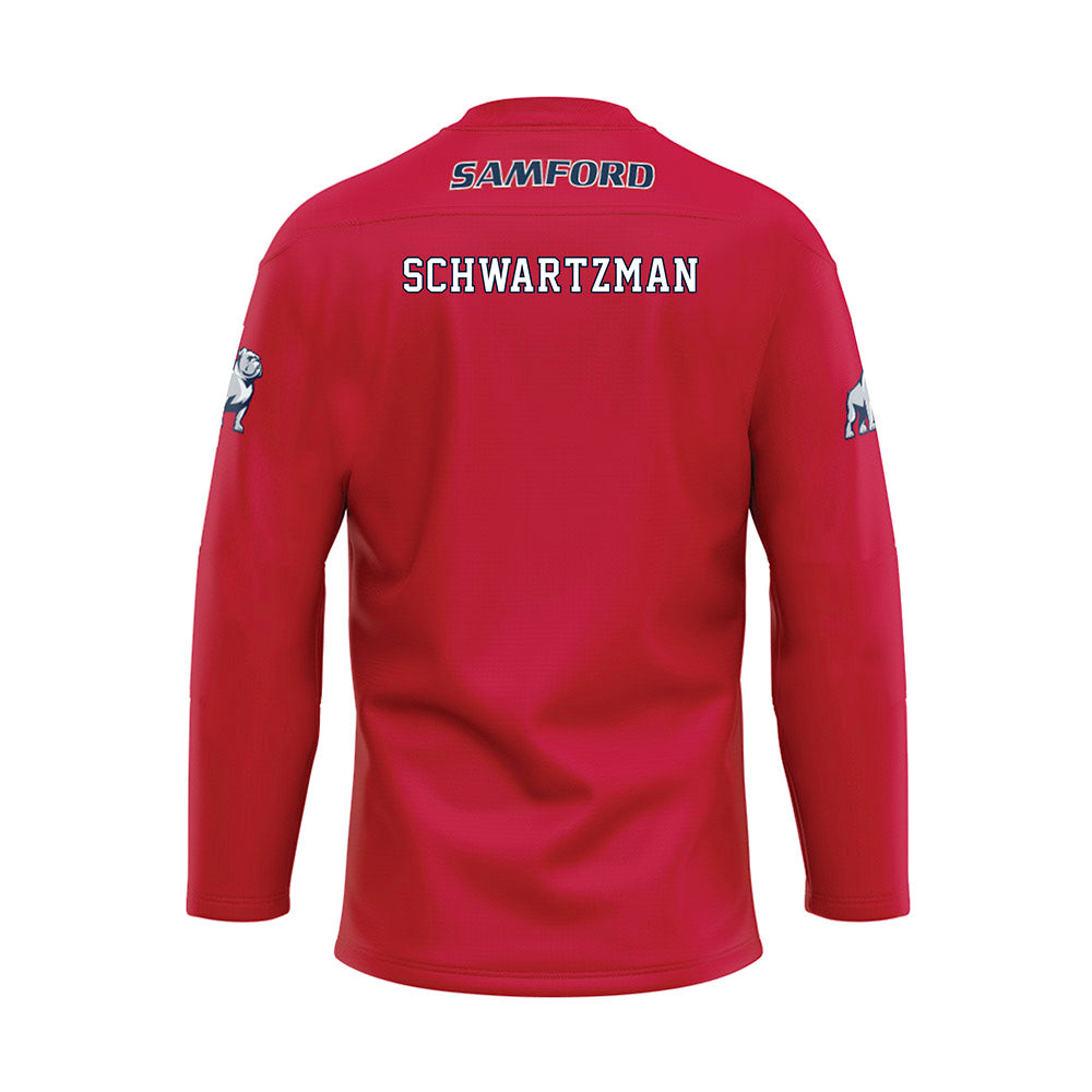 Samford - NCAA Men's Tennis : Martin Schwartzman - Maroon Fashion Jersey