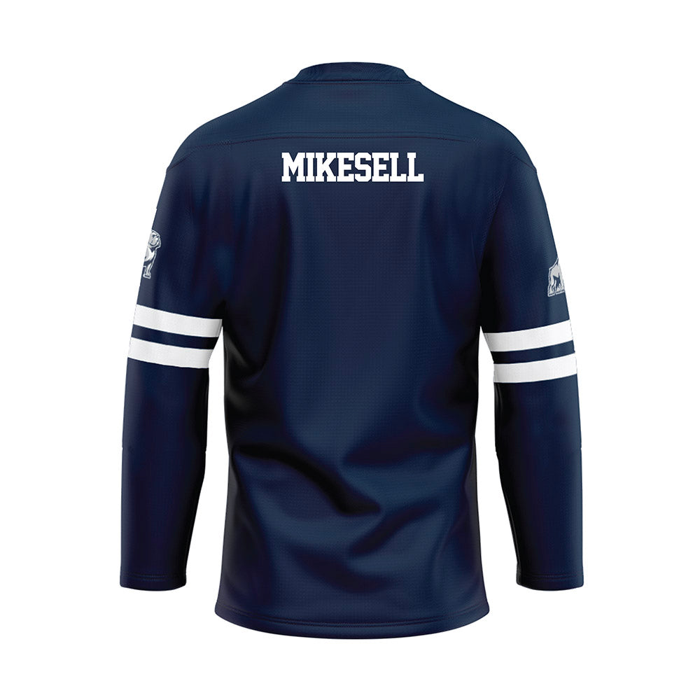 Samford - NCAA Men's Golf : Jack Mikesell - Blue Hockey Jersey-1