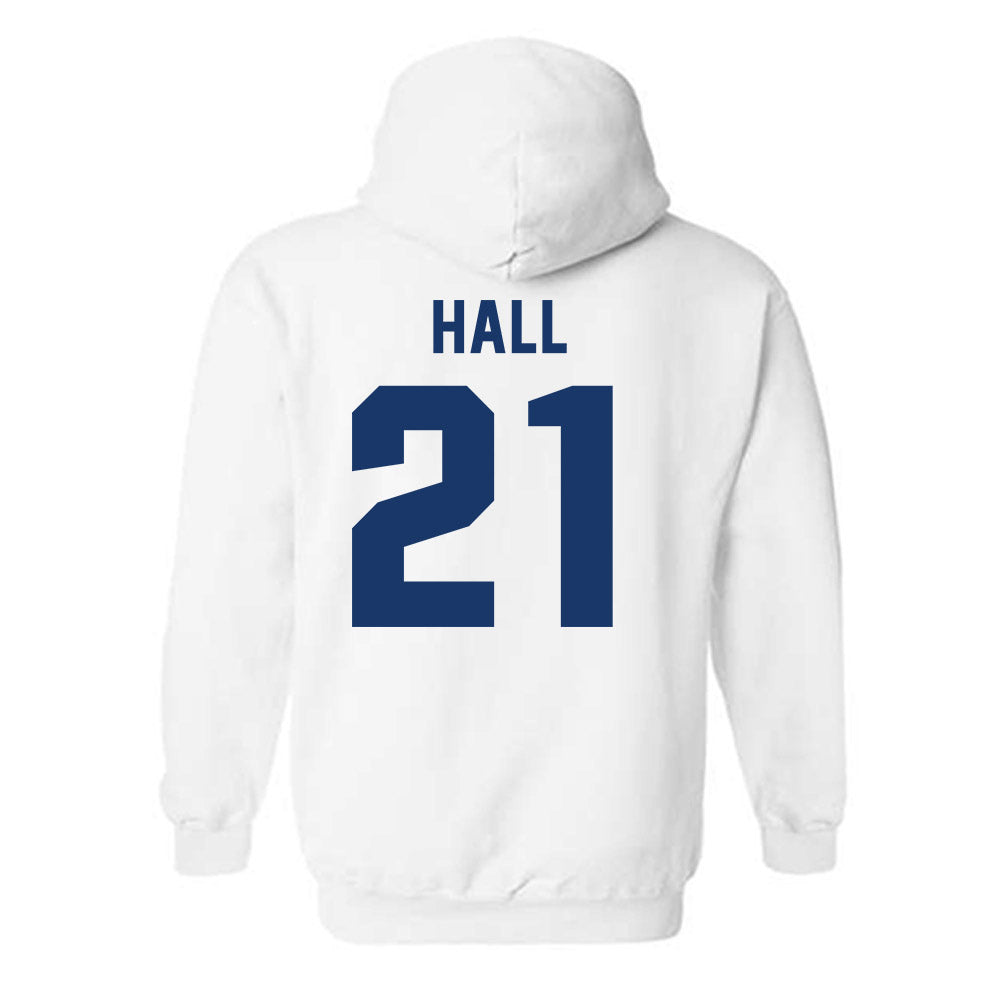 Drake - NCAA Women's Soccer : Ava Hall - Classic Shersey Hooded Sweatshirt-1