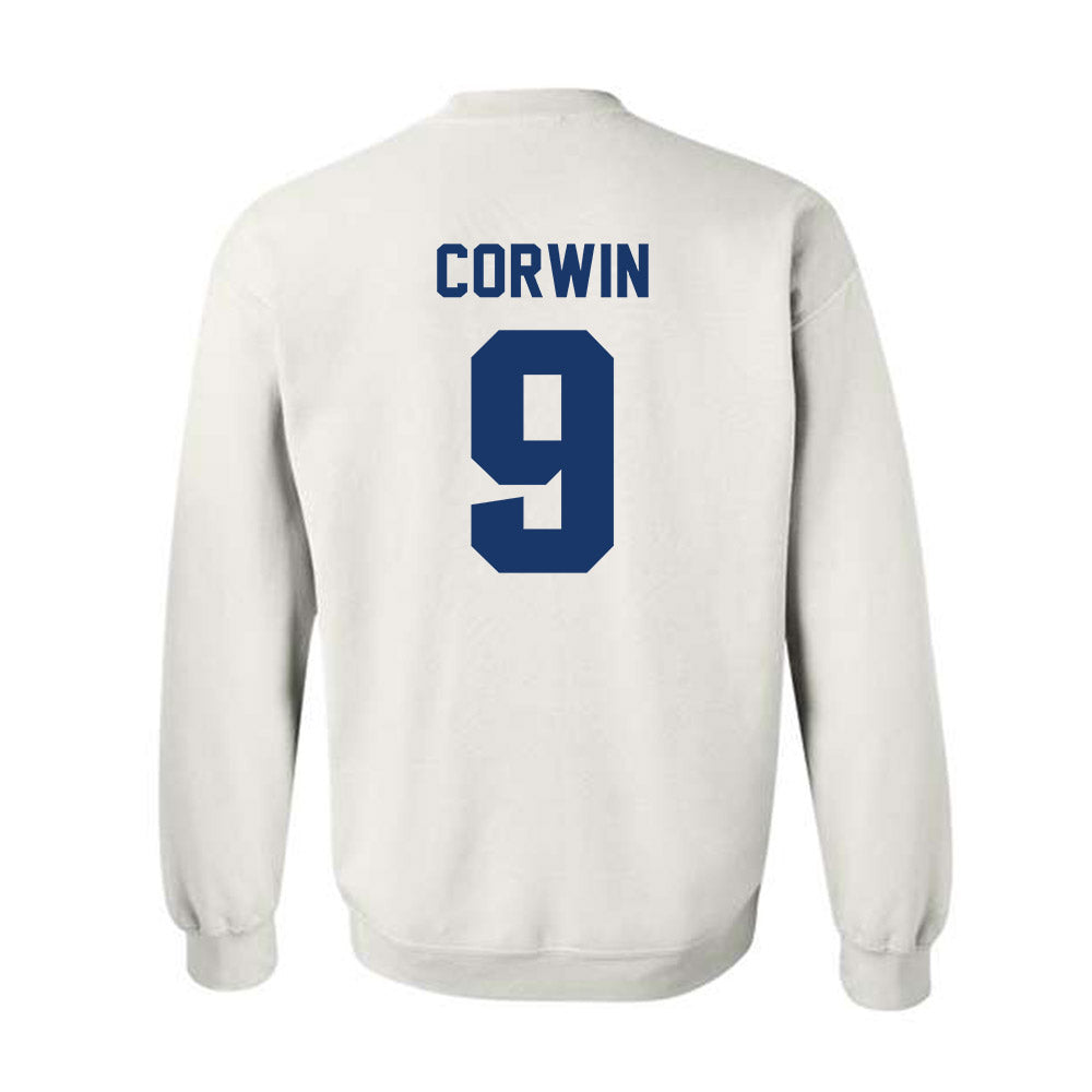 Drake - NCAA Football : Ian Corwin - Classic Shersey Crewneck Sweatshirt-1