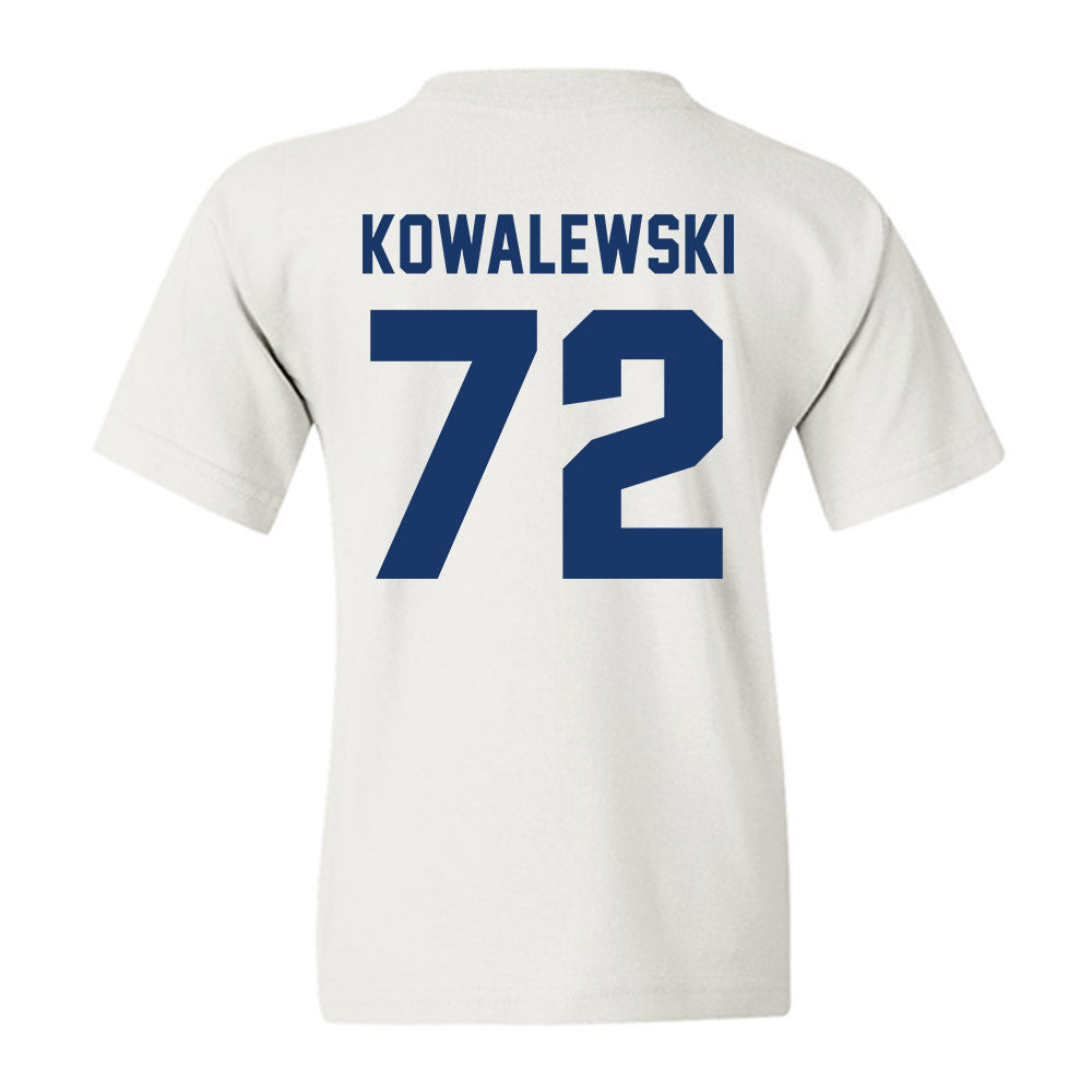 Drake - NCAA Football : William Kowalewski - Classic Shersey Youth T-Shirt-1