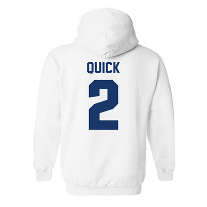 Drake - NCAA Women's Volleyball : Katie Quick - Classic Shersey Hooded Sweatshirt-1
