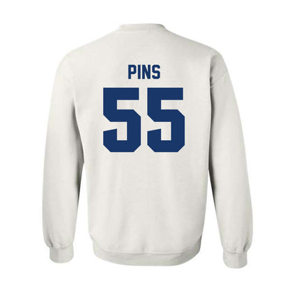 Drake - NCAA Football : Owen Pins - Classic Shersey Crewneck Sweatshirt-1