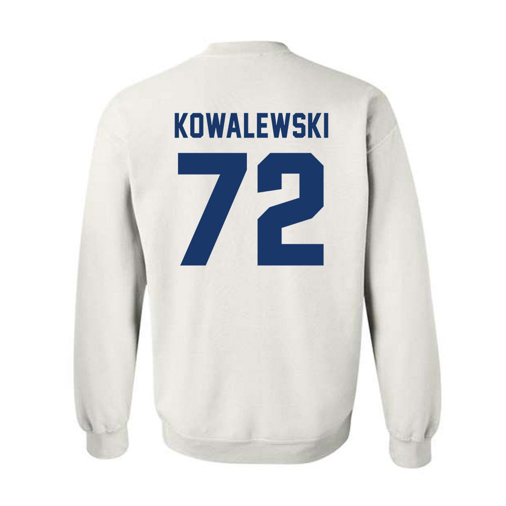 Drake - NCAA Football : William Kowalewski - Classic Shersey Crewneck Sweatshirt-1