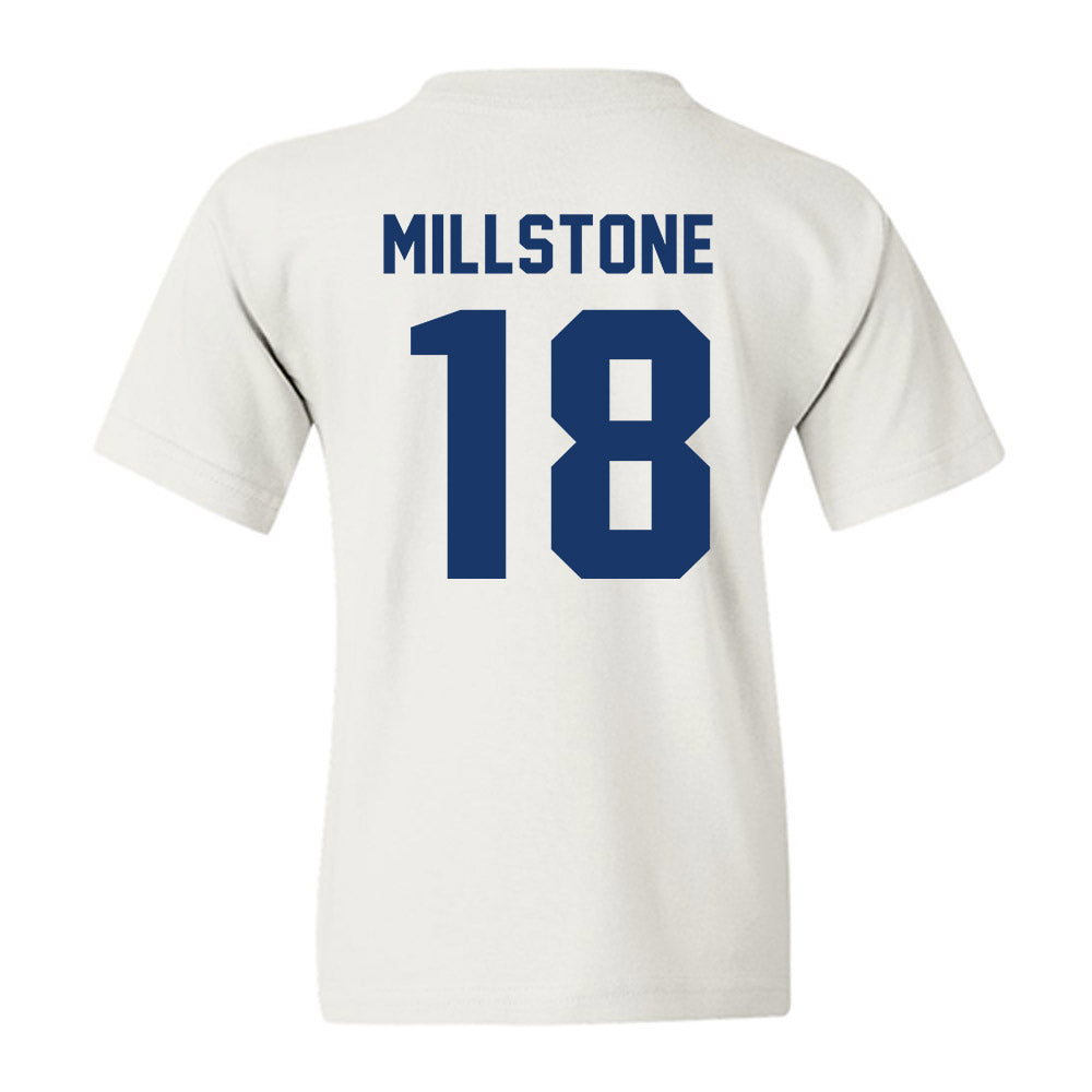 Drake - NCAA Women's Soccer : Paige Millstone - Classic Shersey Youth T-Shirt-1