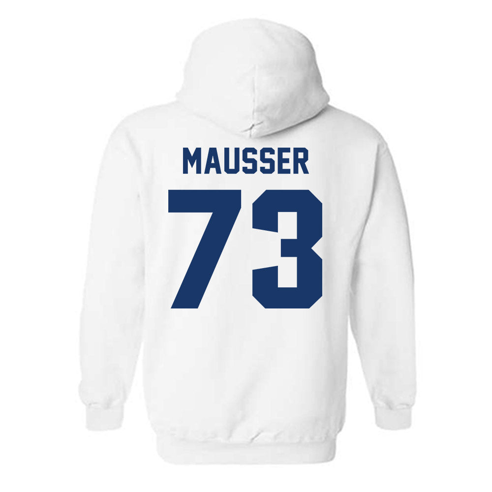 Drake - NCAA Football : Joe Mausser - Classic Shersey Hooded Sweatshirt-1