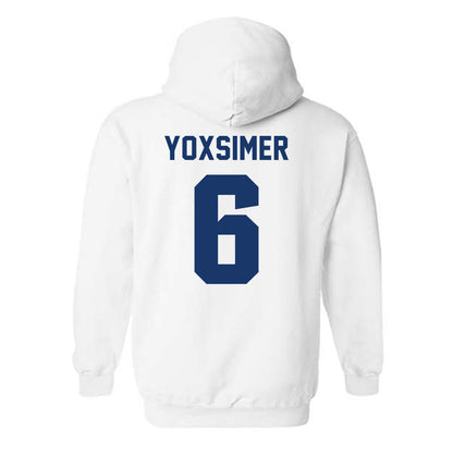 Drake - NCAA Softball : Malea Yoxsimer - Classic Shersey Hooded Sweatshirt-1