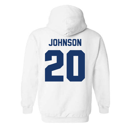 Drake - NCAA Men's Basketball : Chico Johnson - Classic Shersey Hooded Sweatshirt-1