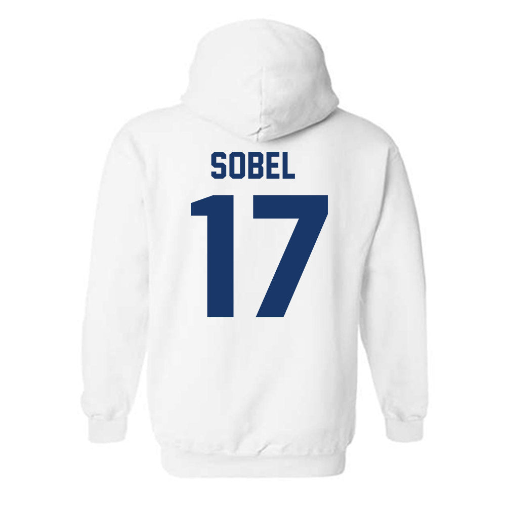 Drake - NCAA Women's Soccer : Ivy Sobel - Classic Shersey Hooded Sweatshirt-1