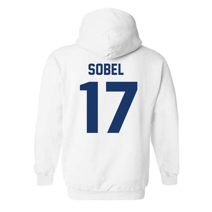 Drake - NCAA Women's Soccer : Ivy Sobel - Classic Shersey Hooded Sweatshirt-1