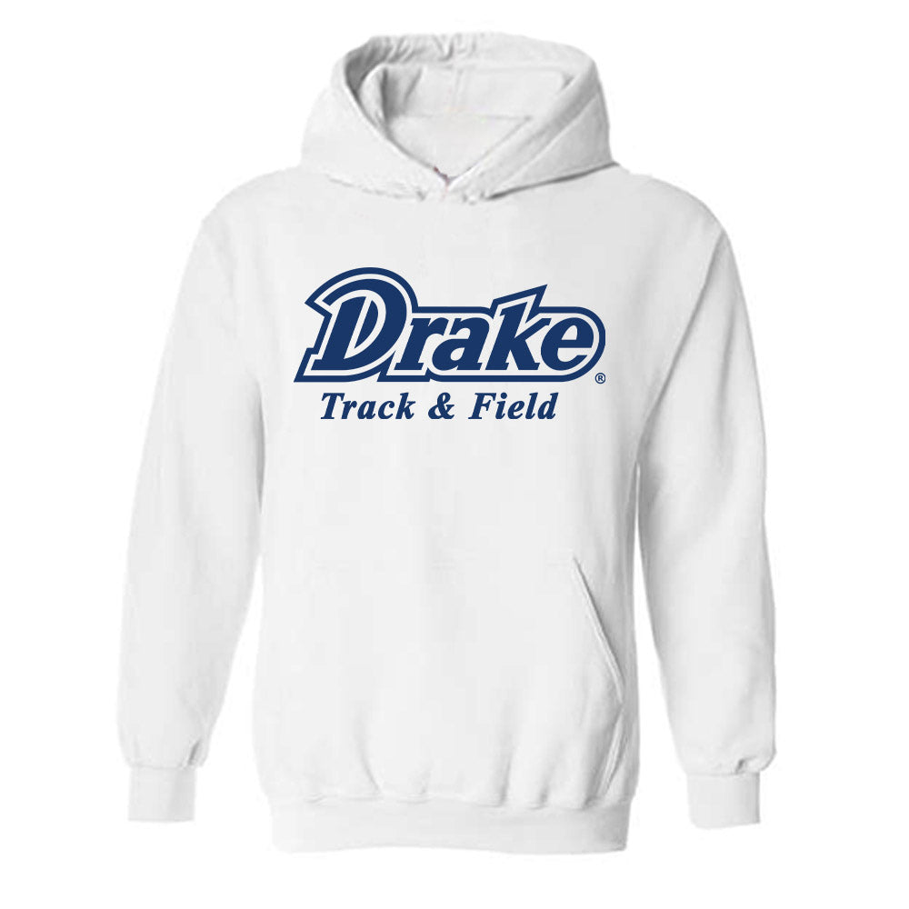 Drake - NCAA Men's Track & Field : Xavier Baldwin - Classic Shersey Hooded Sweatshirt-0