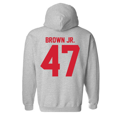 Louisiana - NCAA Football : Maurice Brown Jr. - Classic Shersey Hooded Sweatshirt-1