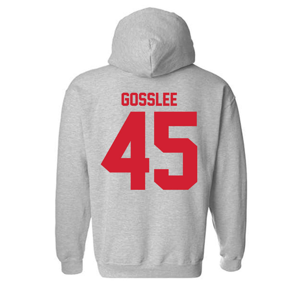 Louisiana - NCAA Football : Patrick Gosslee - Classic Shersey Hooded Sweatshirt-1