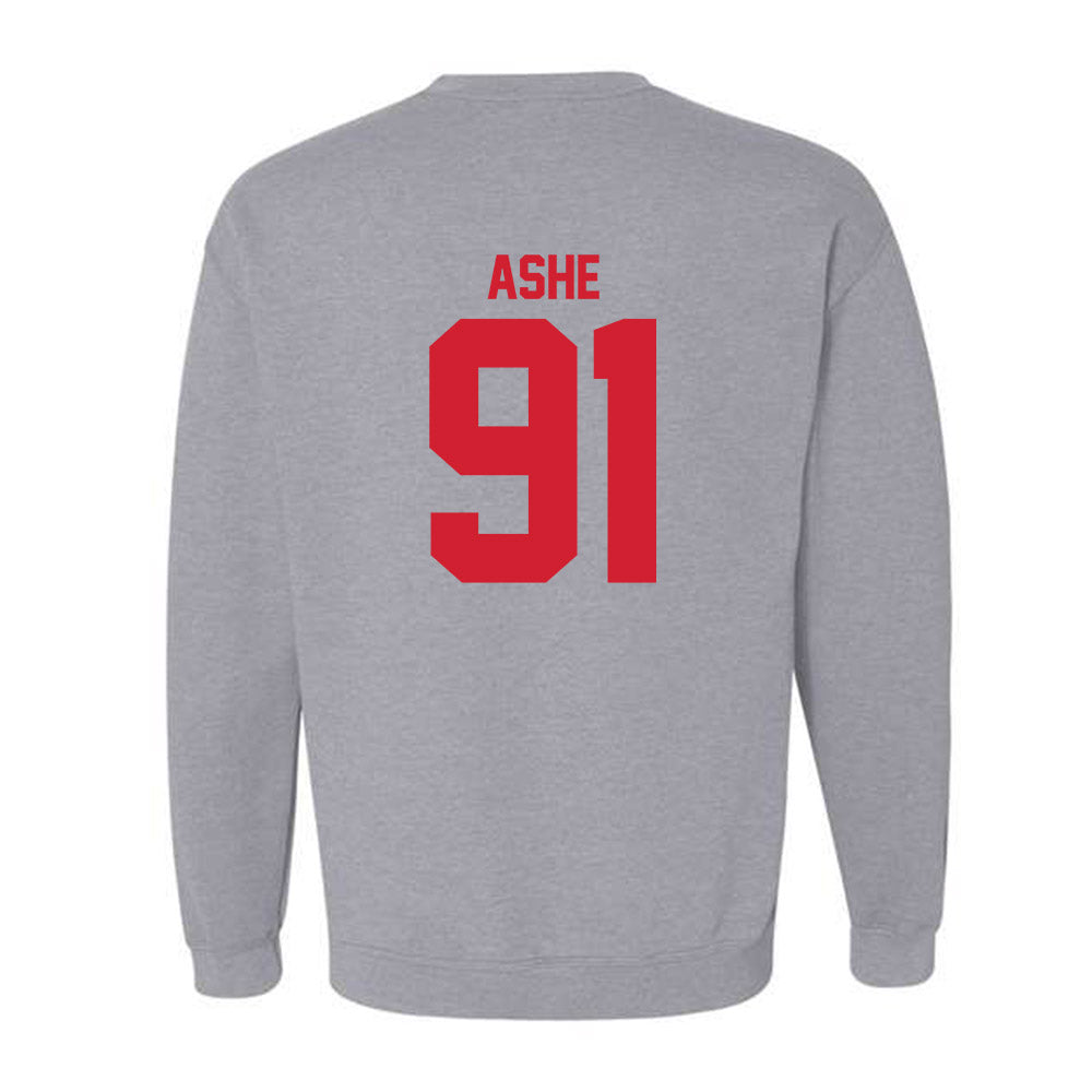 Louisiana - NCAA Football : Priest Ashe - Classic Shersey Crewneck Sweatshirt-1
