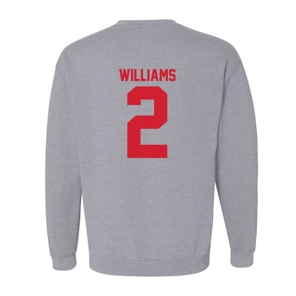 Louisiana - NCAA Football : Ashley Williams - Classic Shersey Crewneck Sweatshirt-1