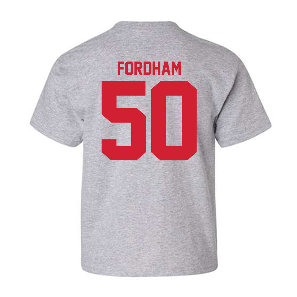 Louisiana - NCAA Football : Cooper Fordham - Classic Shersey Youth T-Shirt-1