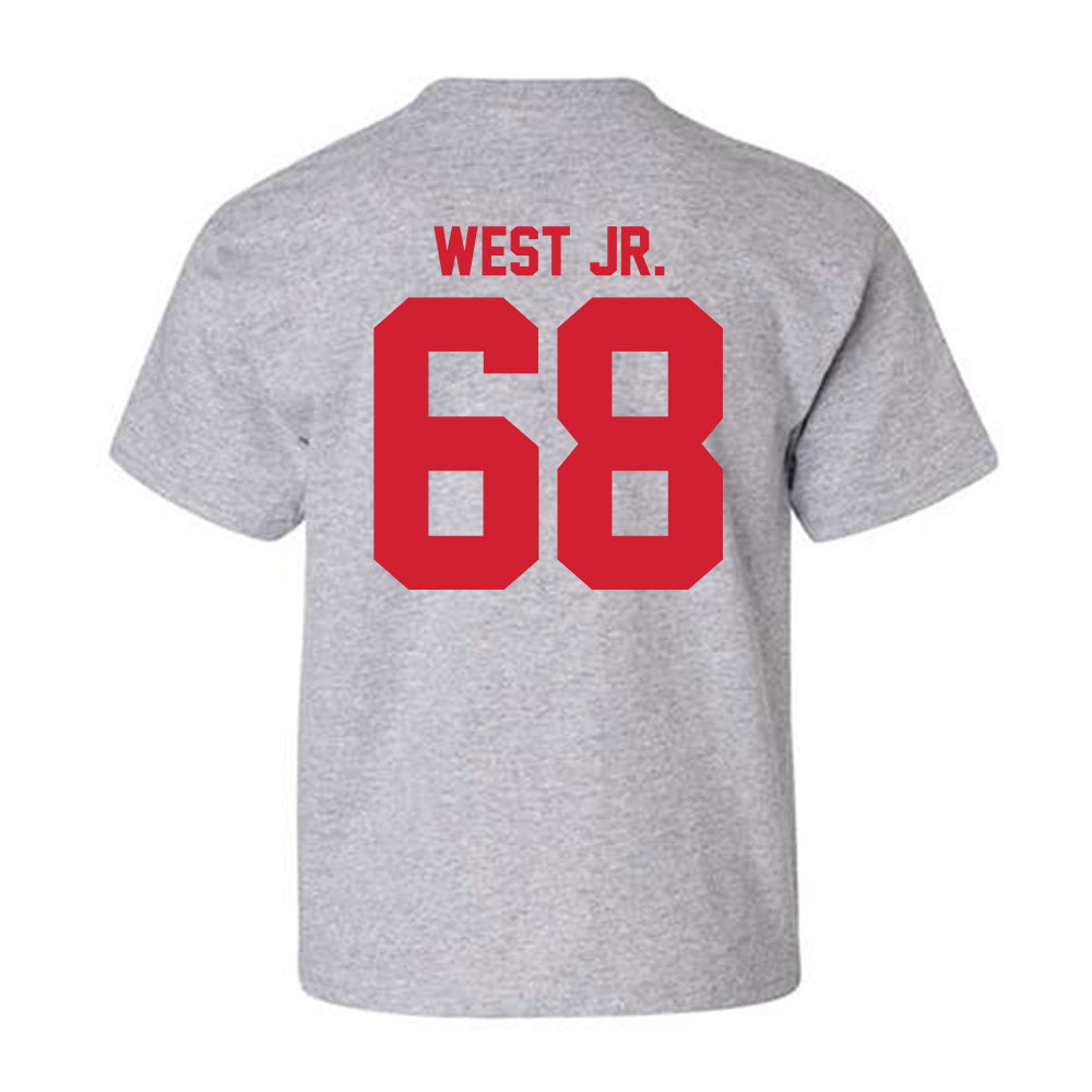 Louisiana - NCAA Football : Fitzgerald West Jr. - Classic Shersey Youth T-Shirt-1