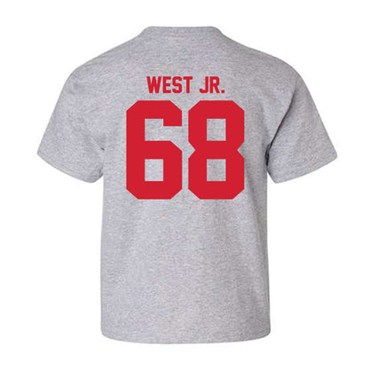 Louisiana - NCAA Football : Fitzgerald West Jr. - Classic Shersey Youth T-Shirt-1