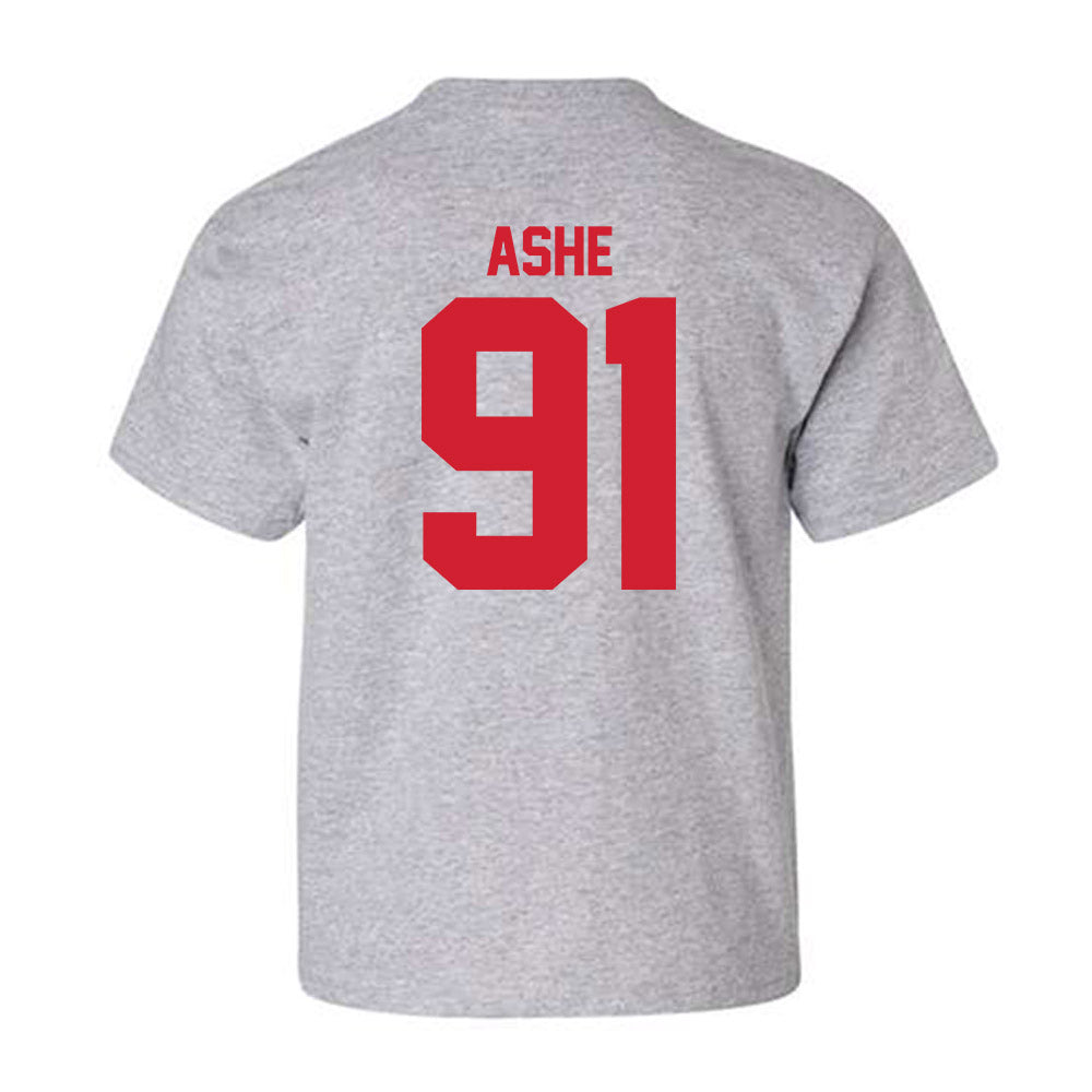 Louisiana - NCAA Football : Priest Ashe - Classic Shersey Youth T-Shirt-1