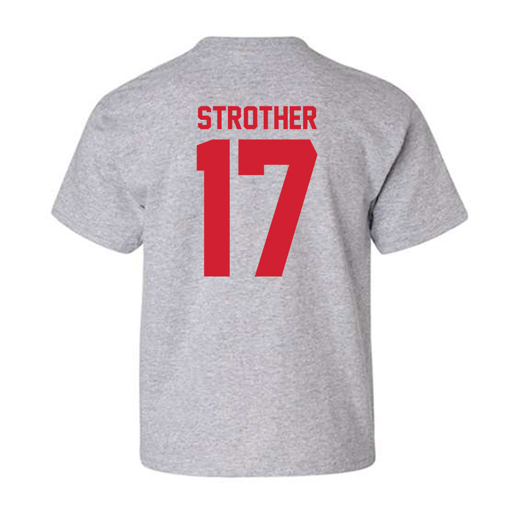 Louisiana - NCAA Football : Landon Strother - Classic Shersey Youth T-Shirt-1