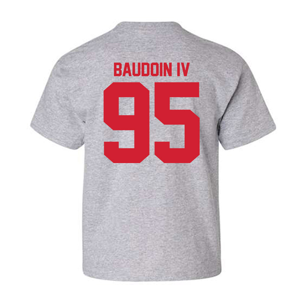 Louisiana - NCAA Football : Maxie Baudoin IV - Classic Shersey Youth T-Shirt-1