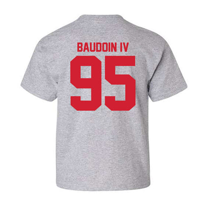Louisiana - NCAA Football : Maxie Baudoin IV - Classic Shersey Youth T-Shirt-1