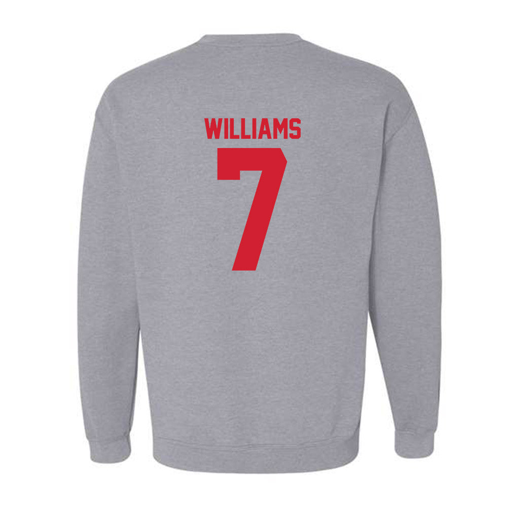 Louisiana - NCAA Softball : Dayzja Williams - Classic Shersey Crewneck Sweatshirt-1
