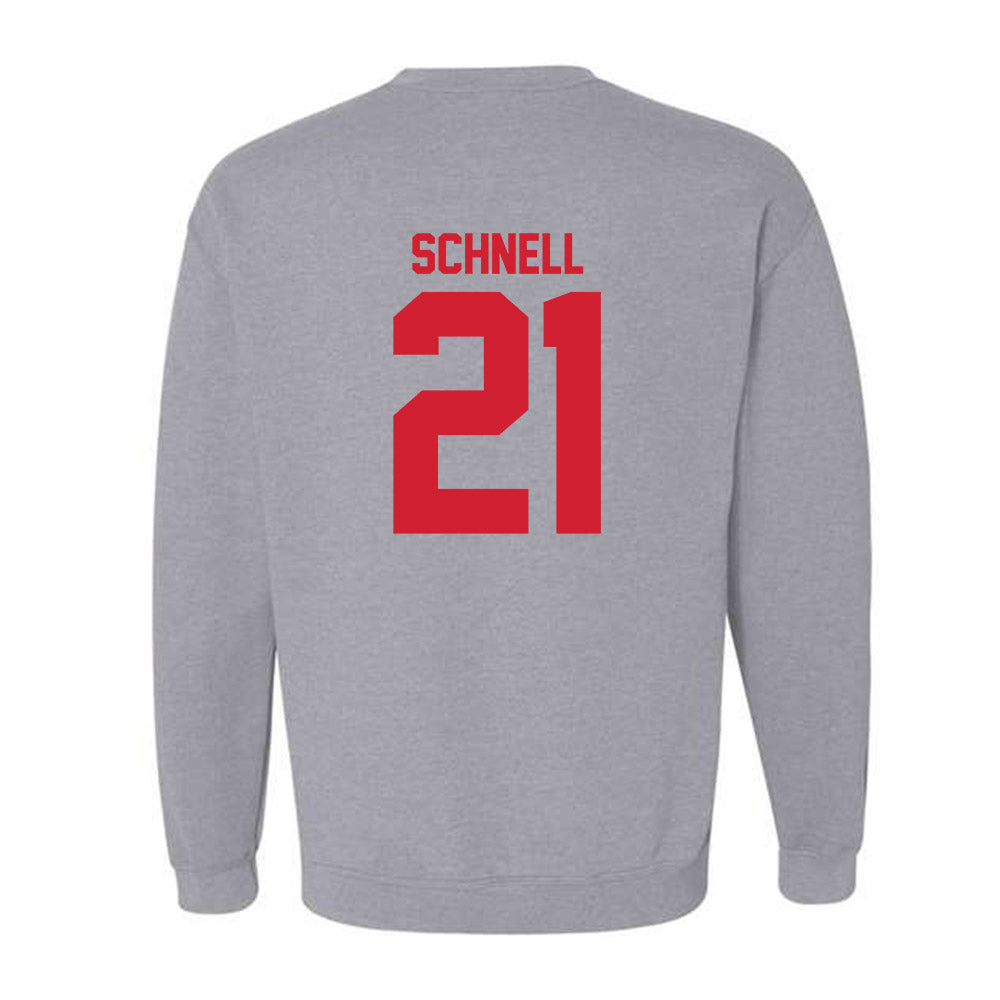 Louisiana - NCAA Women's Volleyball : Sarah Schnell - Classic Shersey Crewneck Sweatshirt-1