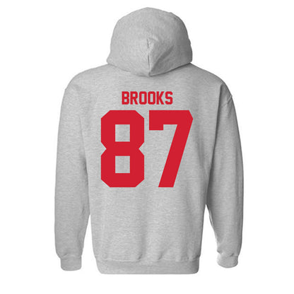 Louisiana - NCAA Football : Kristion Brooks - Classic Shersey Hooded Sweatshirt-1