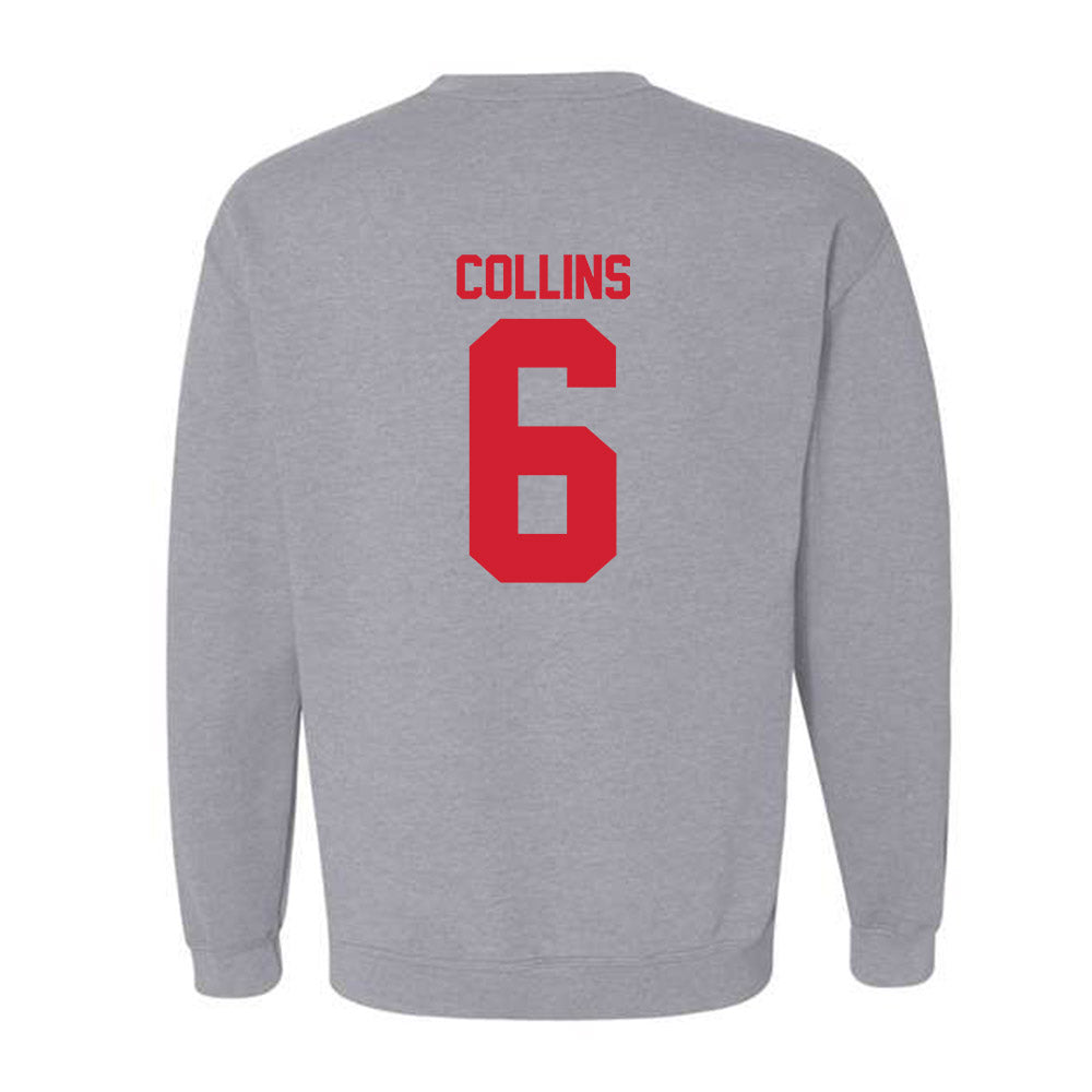 Louisiana - NCAA Baseball : Mark Collins - Classic Shersey Crewneck Sweatshirt-1