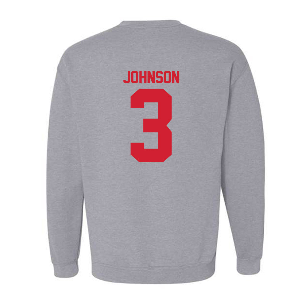 Louisiana - NCAA Football : Micah Johnson - Classic Shersey Crewneck Sweatshirt-1