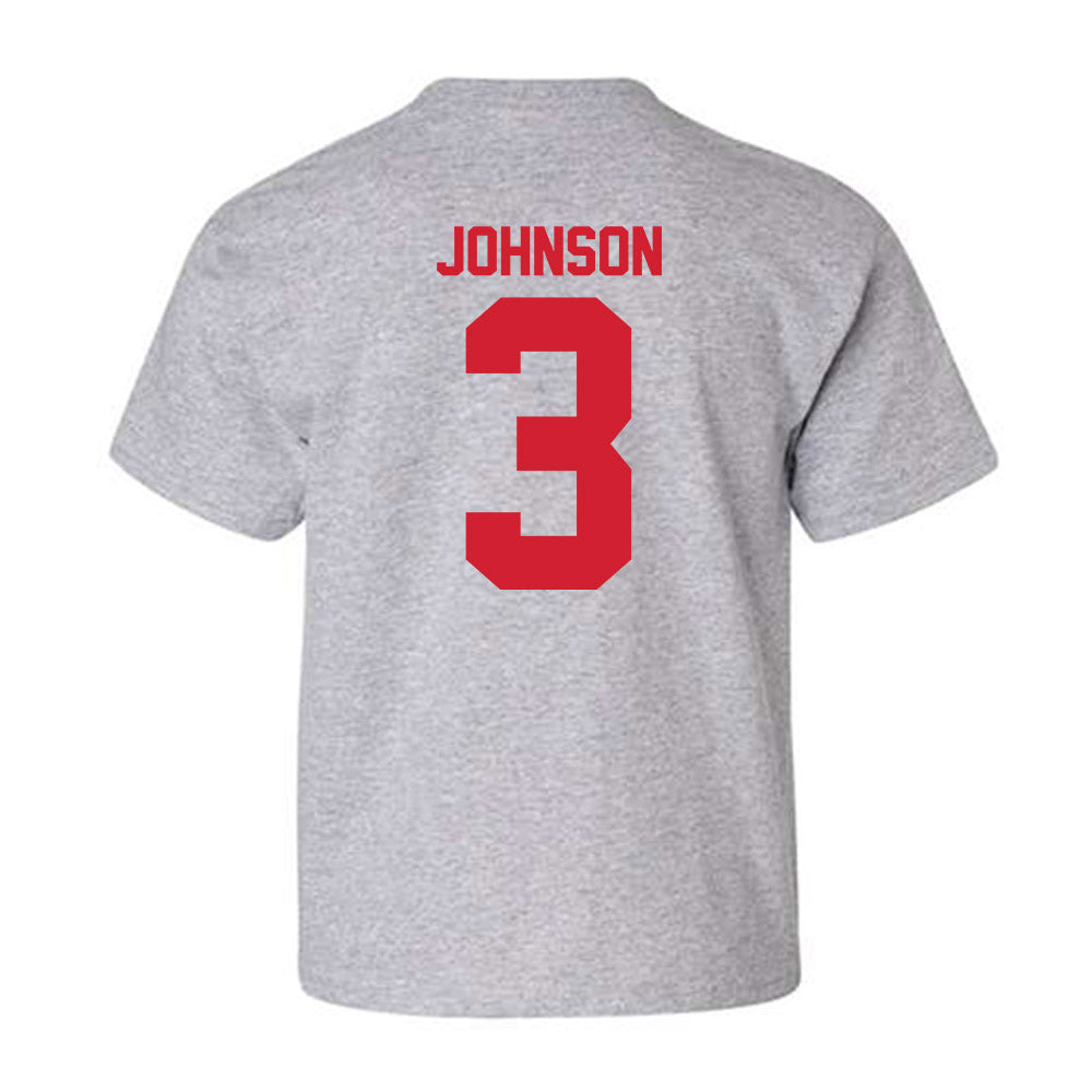 Louisiana - NCAA Football : Micah Johnson - Classic Shersey Youth T-Shirt-1