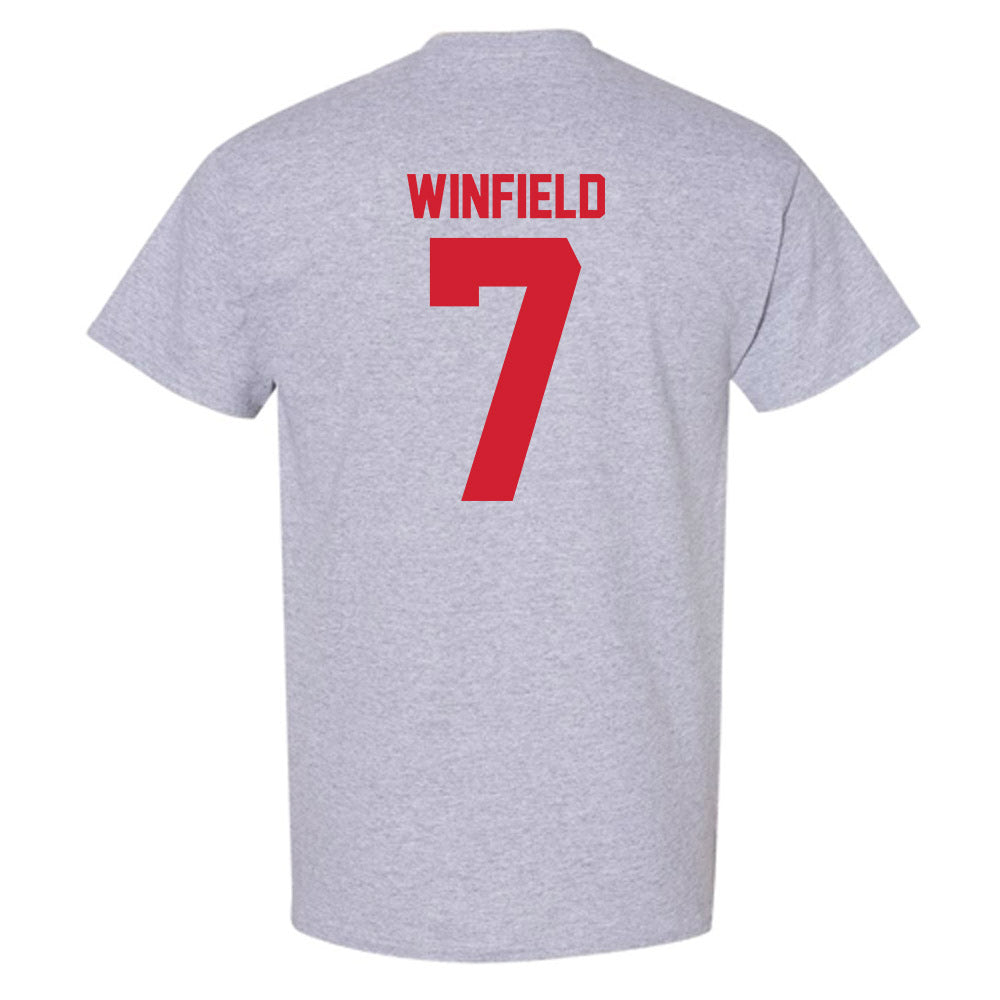 Louisiana - NCAA Football : Lunch Winfield - Classic Shersey T-Shirt-1