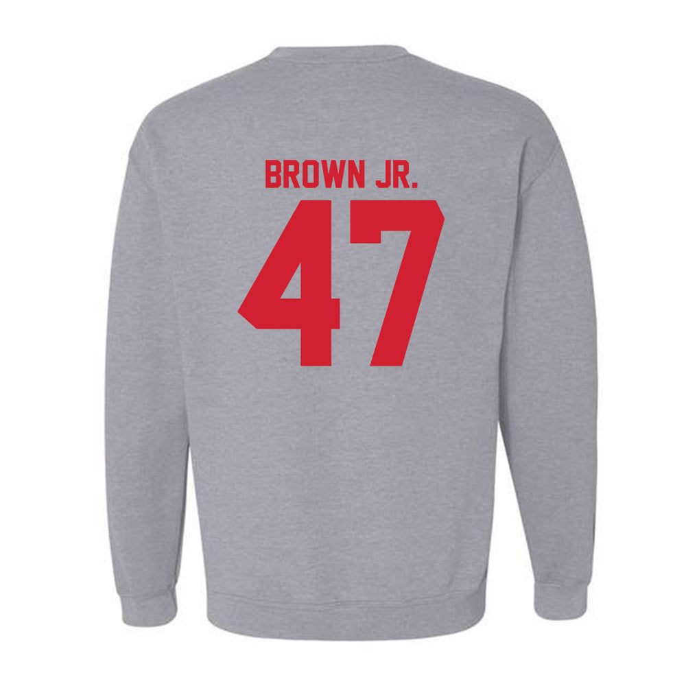 Louisiana - NCAA Football : Maurice Brown Jr. - Classic Shersey Crewneck Sweatshirt-1