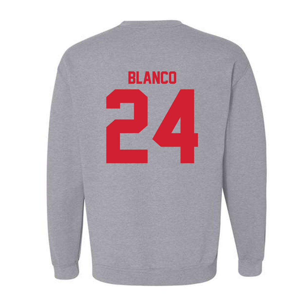 Louisiana - NCAA Football : Steven Blanco - Classic Shersey Crewneck Sweatshirt-1