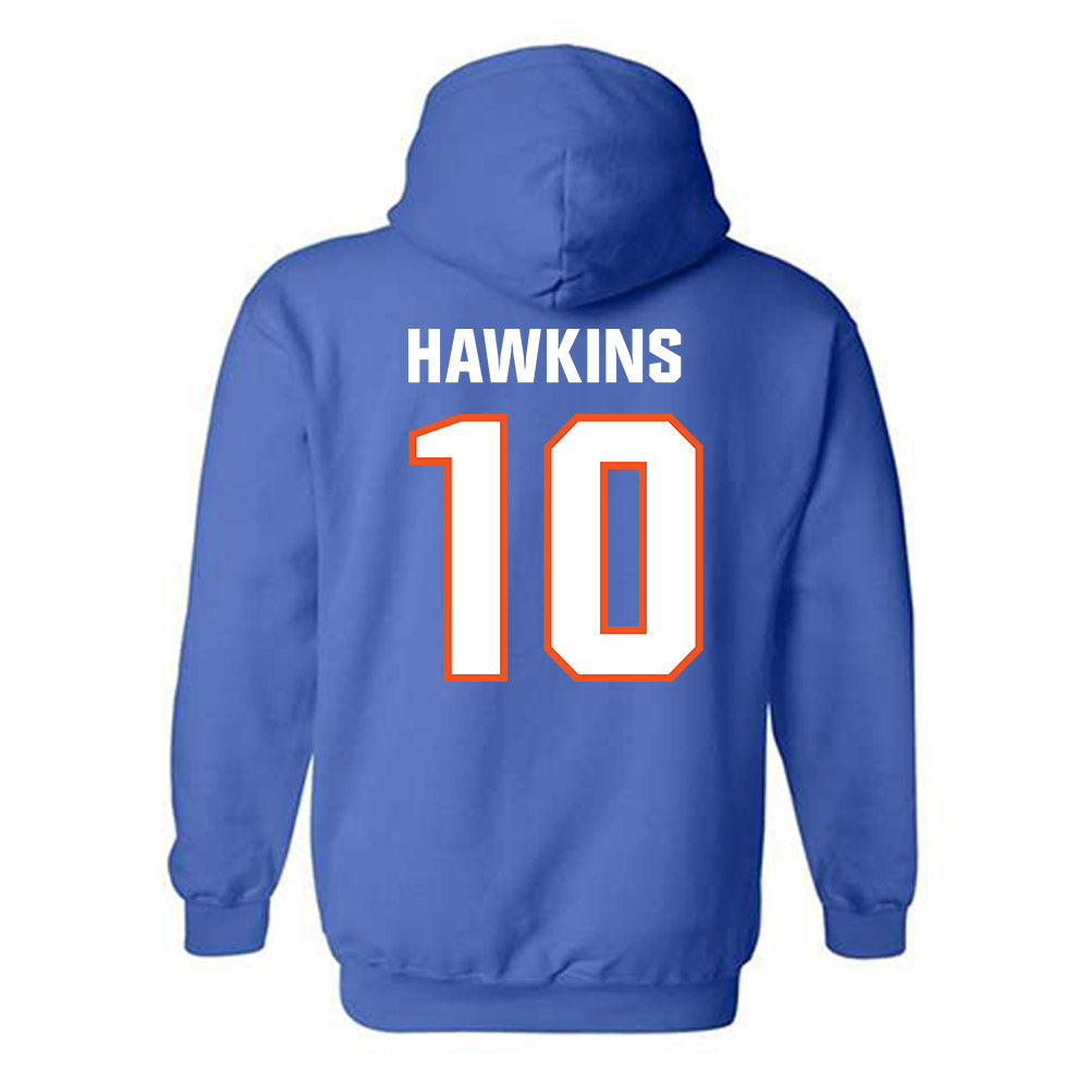 Florida - NCAA Football : Jerrae Hawkins - Replica Shersey Hooded Sweatshirt-1