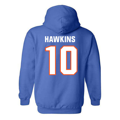 Florida - NCAA Football : Jerrae Hawkins - Replica Shersey Hooded Sweatshirt-1