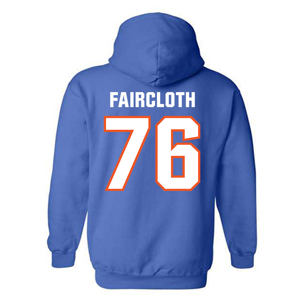 Florida - NCAA Football : Mark Faircloth - Replica Shersey Hooded Sweatshirt-1