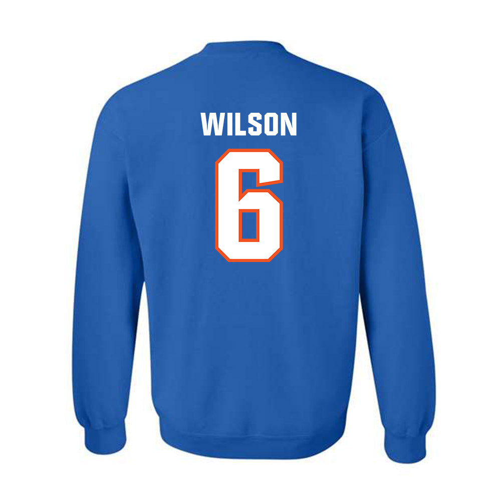 Florida - NCAA Football : Dallas Wilson - Replica Shersey Crewneck Sweatshirt-1