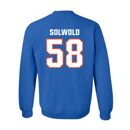 Florida - NCAA Football : Hunter Solwold - Replica Shersey Crewneck Sweatshirt-1