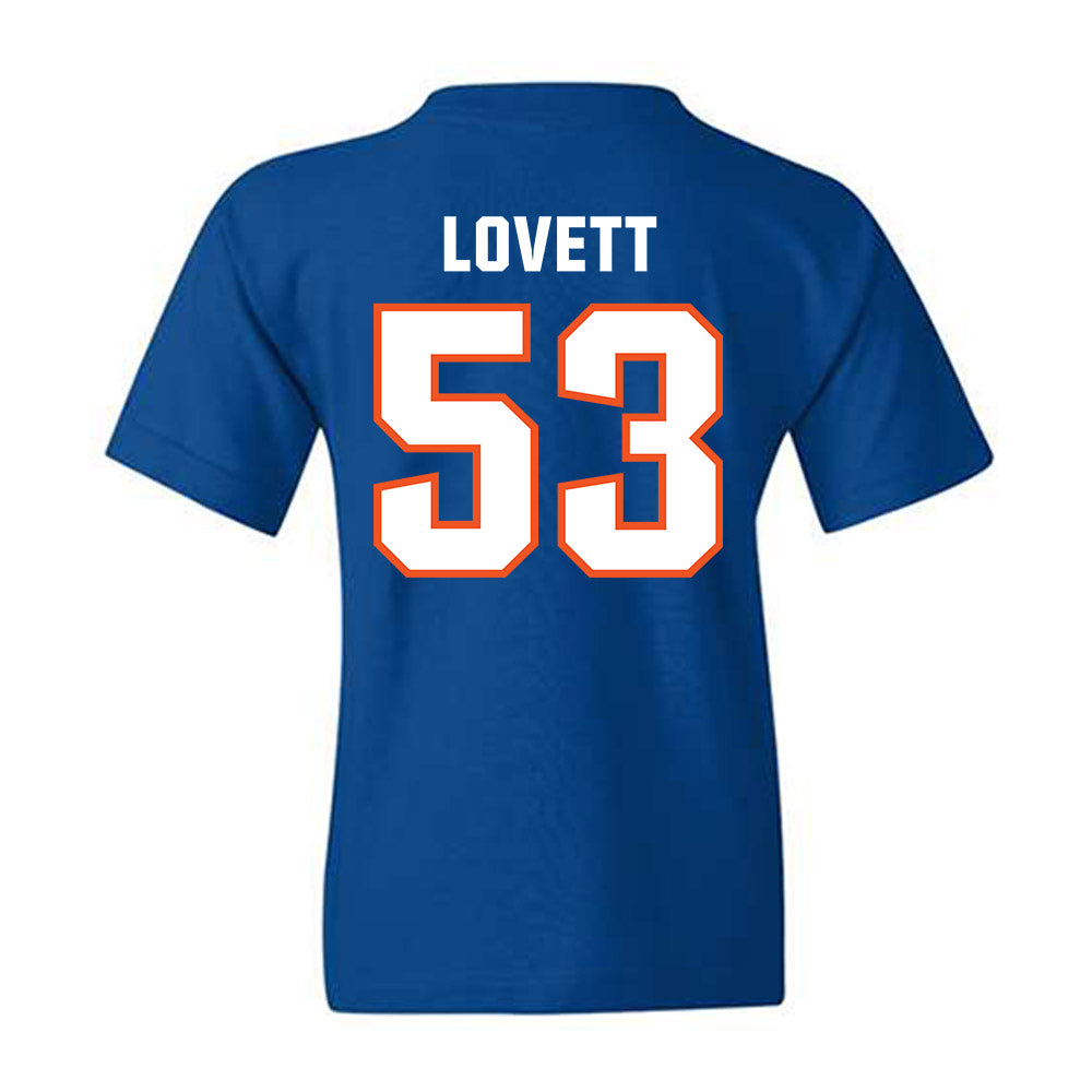 Florida - NCAA Football : Bryce Lovett - Replica Shersey Youth T-Shirt-1