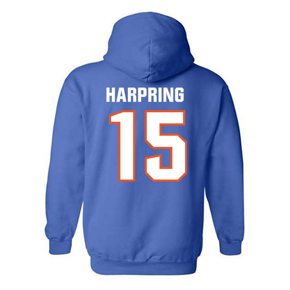 Florida - NCAA Football : Luke Harpring - Replica Shersey Hooded Sweatshirt-1