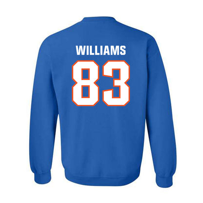 Florida - NCAA Football : Justin Williams - Replica Shersey Crewneck Sweatshirt-1