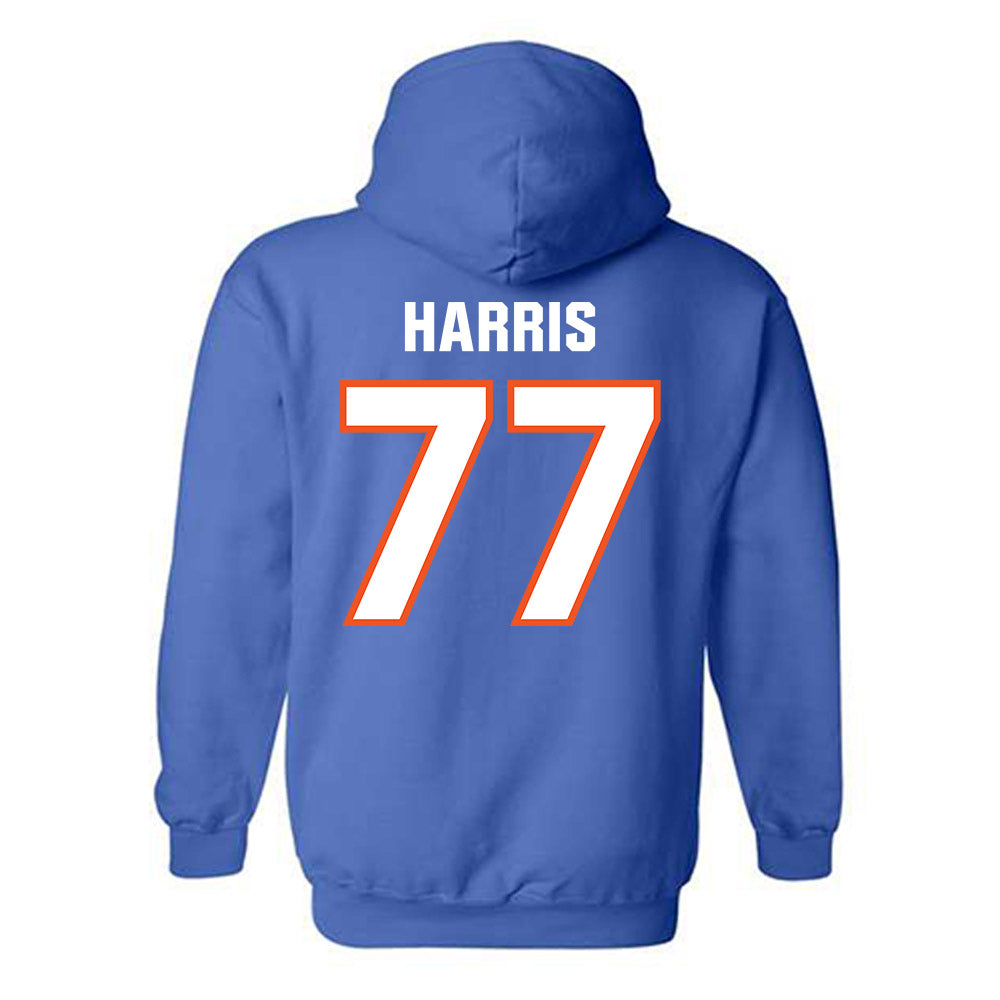 Florida - NCAA Football : Knijeah Harris - Replica Shersey Hooded Sweatshirt-1