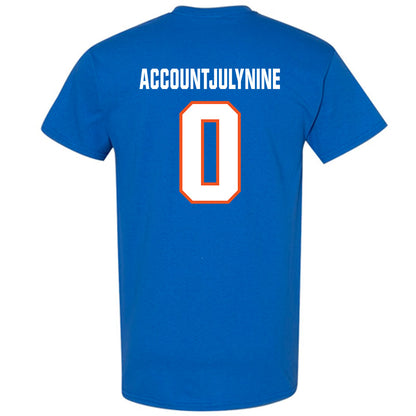 Florida - NCAA Football : Test AccountJulyNine - Replica Shersey T-Shirt-1