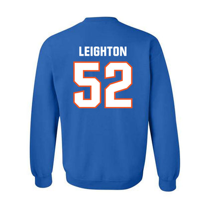 Florida - NCAA Football : Dylan Leighton - Replica Shersey Crewneck Sweatshirt-1